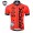 2015 Rock Racing Radtrikot Kurzarm rot