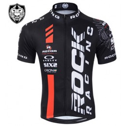 2015 Rock Racing Radtrikot Kurzarm rot schwarz 2015 Rock Racing Radtrikot Kurzarm rot schwarz