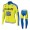 2015 Saxo Bank Tinkoff Fahrradbekleidung Radtrikot Satz Langarm und Lange Fahrradhose