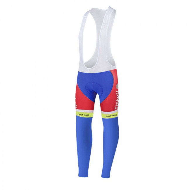 2015 Tinkoff Saxo Bank Rouge Lang Trägerhose 2015 Tinkoff Saxo Bank Rouge Lang Trägerhose