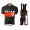 2015 Proteam Scott Weiß-Schwarz-Rot Fahrradbekleidung Satz Fahrradtrikot Kurzarm Trikot und Kurz Trägerhose
