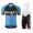 2015 Scott RC Pro Schwarz-Blau Fahrradbekleidung Satz Fahrradtrikot Kurzarm Trikot und Kurz Trägerhose