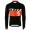 2015 Team Scott Schwarz/Rot Radtrikot Langarm