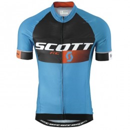 2015 Scott RC Pro Schwarz-Blau Radtrikot Kurzarm 2015 Scott RC Pro Schwarz-Blau Radtrikot Kurzarm