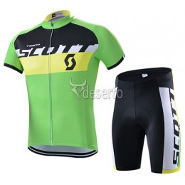 2015 Scott Radbekleidung Radtrikot Kurzarm und Fahrradhosen Kurz Grün 2015 Scott Radbekleidung Radtrikot Kurzarm und Fahrradhosen Kurz Grün