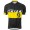 2015 Proteam Scott Schwarz-Gelb Radtrikot Kurzarm