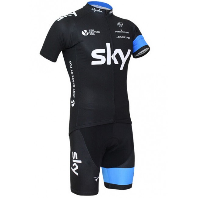 2015 Sky Radbekleidung Radtrikot Kurzarm und Fahrradhosen Kurz 2015 Sky Radbekleidung Radtrikot Kurzarm und Fahrradhosen Kurz