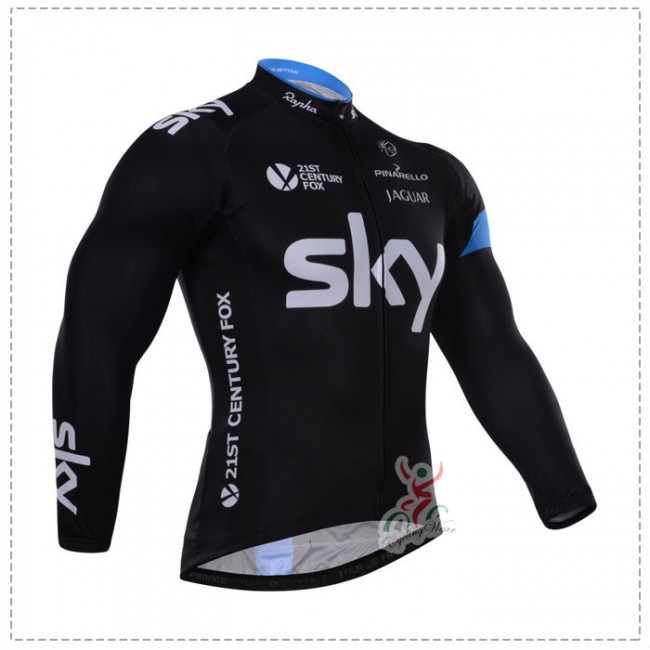 2015 SKY Fahrradtrikot Langarm 2015 SKY Fahrradtrikot Langarm