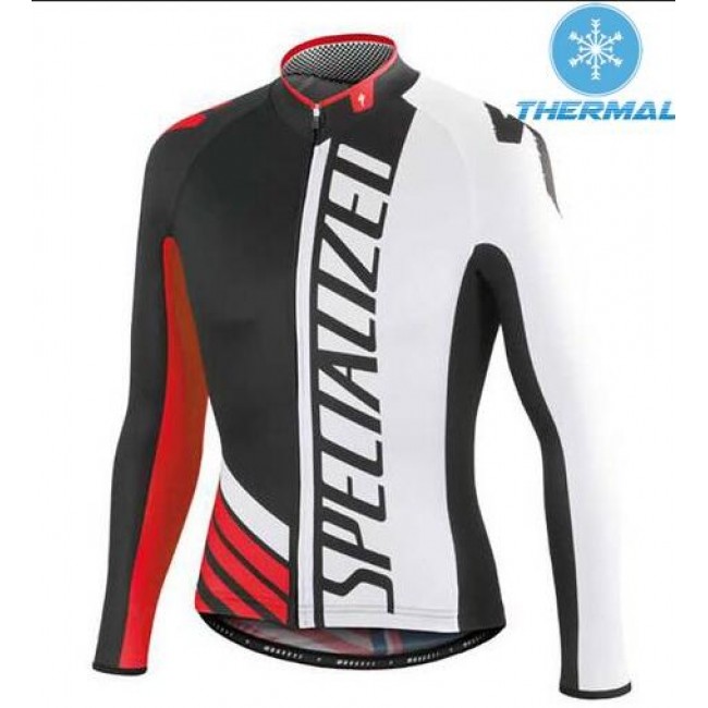 2015 Specialized Schwarz/Weiß/Rote Fahrradtrikot Langarm 2015 Specialized Schwarz/Weiß/Rote Fahrradtrikot Langarm