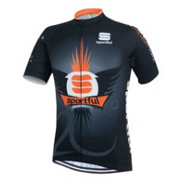 2015 Sportful orange Schwarz Radtrikot Kurzarm 2015 Sportful orange Schwarz Radtrikot Kurzarm