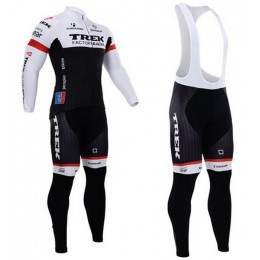 2015 Trek Fahrradbekleidung Radtrikot Satz Langarm und Lange Trägerhose