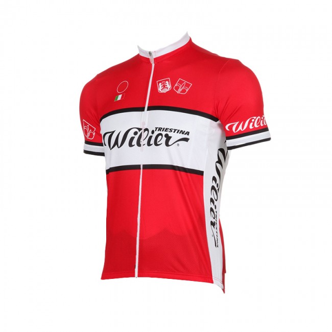 WILIER 2015 Weiß Rot Radtrikot Kurzarm WILIER 2015 Weiß Rot Radtrikot Kurzarm