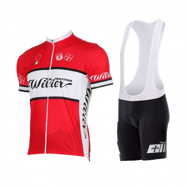 WILIER 2015 Weiß Rot Fahrradbekleidung Satz Fahrradtrikot Kurzarm Trikot und Kurz Trägerhose WILIER 2015 Weiß Rot Fahrradbekleidung Satz Fahrradtrikot Kurzarm Trikot und Kurz Trägerhose