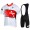 2015 WILIER Weiß Schwarz Rot Fahrradbekleidung Satz Fahrradtrikot Kurzarm Trikot und Kurz Trägerhose