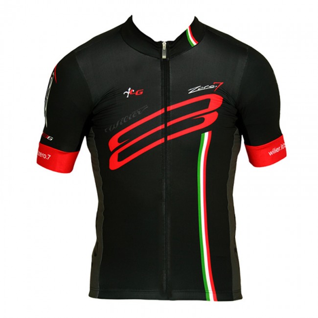 2015 WILIER Radtrikot Kurzarm Rot Schwarz 2015 WILIER Radtrikot Kurzarm Rot Schwarz