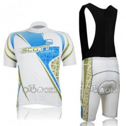 2010 Damen Scott Fahrradbekleidung Satz Fahrradtrikot Kurzarm Trikot und Kurz Trägerhose