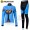 2011 Monton Blue Cat Damen Thermal Fahrradbekleidung Radtrikot Satz Langarm und Lange Fahrradhose