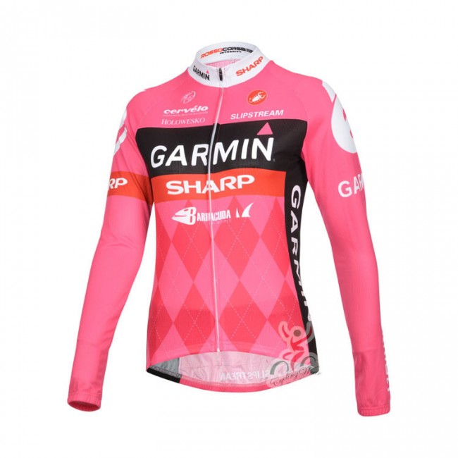 2013 Damen GarminFahrradtrikot Langarm 2013 Damen GarminFahrradtrikot Langarm