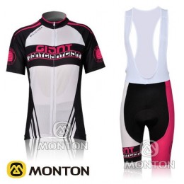 2012 Damen giant black white bddt01.jpgFahrradbekleidung Satz Fahrradtrikot Kurzarm Trikot und Kurz Trägerhose