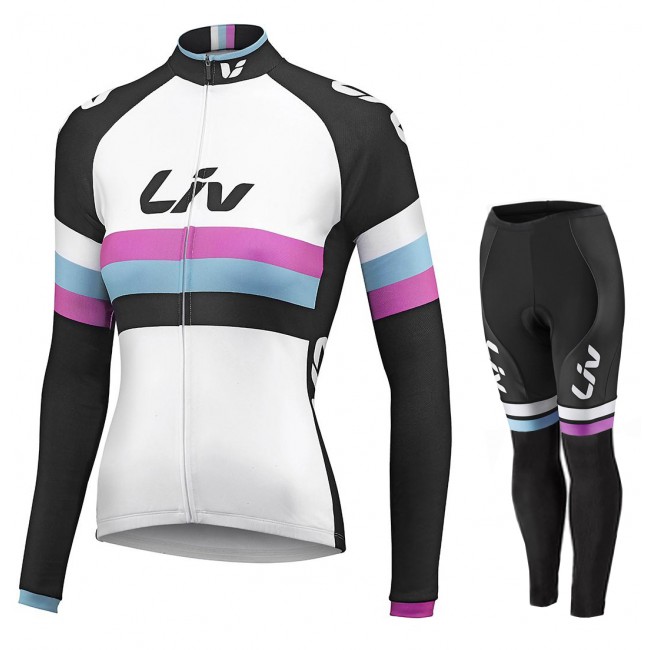 Damen LIV RACE DAY SS 2015 Long white Cycling Fahrradbekleidung Radtrikot Satz Langarm und Lange Fahrradhose Damen LIV RACE DAY SS 2015 Long white Cycling Fahrradbekleidung Radtrikot Satz Langarm und Lange Fahrradhose