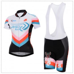 2015 Wind Damen Fahrradbekleidung Satz Fahrradtrikot Kurzarm Trikot und Kurz Trägerhose