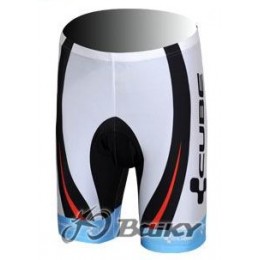 Cube Fintro Pro Team Kurz Radhose Weiß Rot