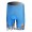 Astana Pro Team Kurz Radhose Blau