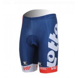 2013 Lotto Belisol Kurz Radhose Blau Weiß