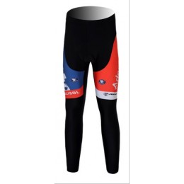Lotto Belisol Pro Team Lang Radhose Weiß Blau Lotto Belisol Pro Team Lang Radhose Weiß Blau