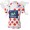 Movistar Tour de France Gepunktetes Trikot Radtrikot Kurzarm