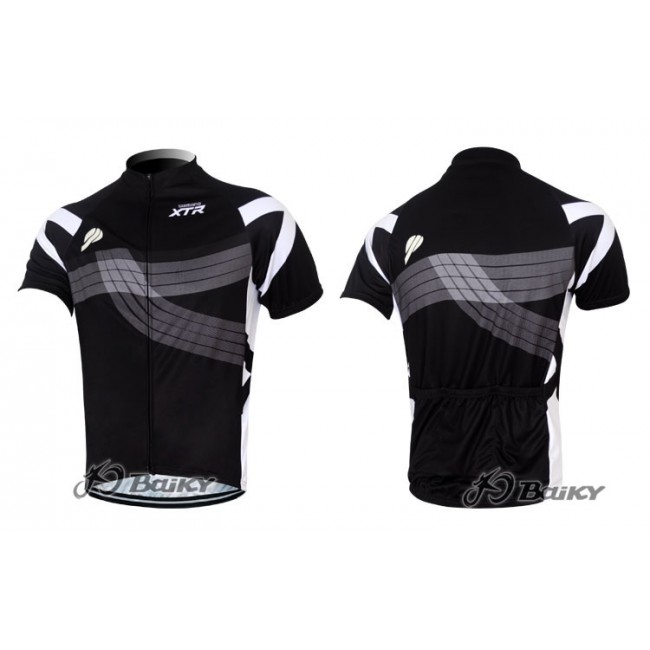 2012 Shimano XTR Radtrikot Kurzarm Schwarz 2012 Shimano XTR Radtrikot Kurzarm Schwarz