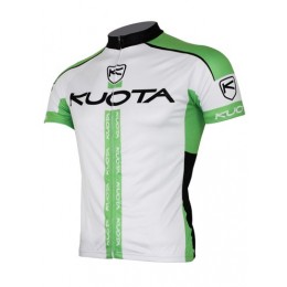 2013 KUOTA Radtrikot Kurzarm Weiß Grün