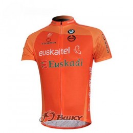 Euskaltel-Euskadi Pro Team Radtrikot Kurzarm Orange Euskaltel-Euskadi Pro Team Radtrikot Kurzarm Orange