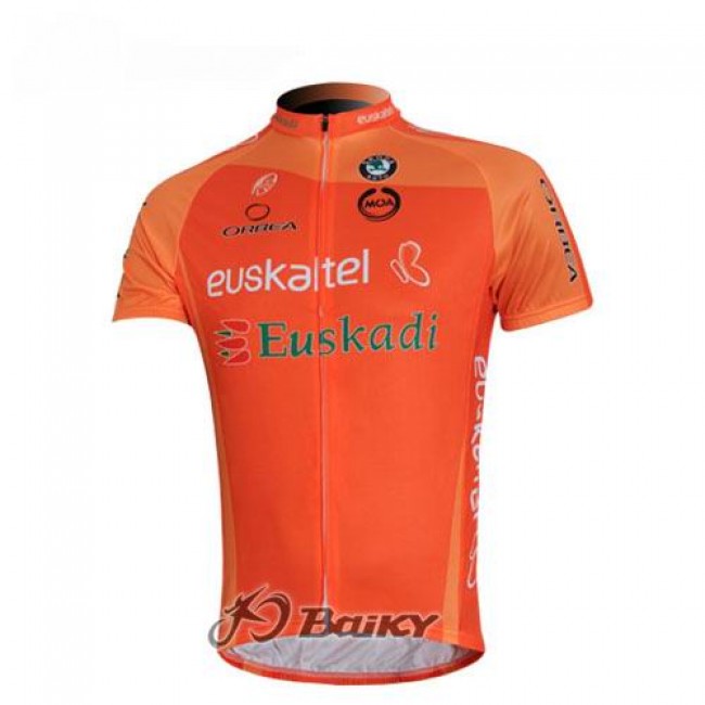 Euskaltel-Euskadi Pro Team Radtrikot Kurzarm Orange Euskaltel-Euskadi Pro Team Radtrikot Kurzarm Orange