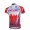 Katusha Russland Radtrikot Kurzarm Weiß Rot