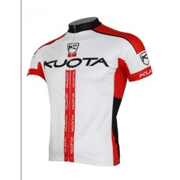 2013 KUOTA Radtrikot Kurzarm Weiß Rot 2013 KUOTA Radtrikot Kurzarm Weiß Rot