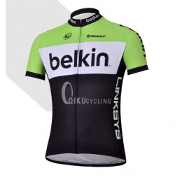 Belkin Pro Team Blanco Radtrikot Kurzarm Belkin Pro Team Blanco Radtrikot Kurzarm