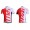 2012 Specialized Radbekleidung Radtrikot Kurzarm und Fahrradhosen Kurz Rot Weiß
