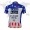 2013 Saxo Bank Tinkoff USA Champion Radtrikot Kurzarm Blau Weiß Rot
