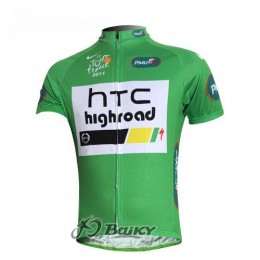 HTC-Highroad Pro Team Radtrikot Kurzarm Grün HTC-Highroad Pro Team Radtrikot Kurzarm Grün
