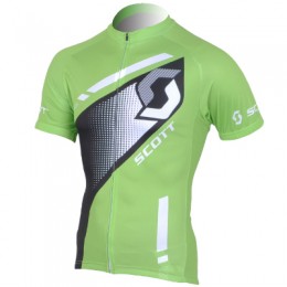 2013 Scott Racing Radtrikot Kurzarm Grün Schwarz 2013 Scott Racing Radtrikot Kurzarm Grün Schwarz