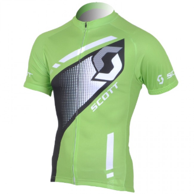 2013 Scott Racing Radtrikot Kurzarm Grün Schwarz 2013 Scott Racing Radtrikot Kurzarm Grün Schwarz