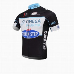 2014 Omega Pharma Quick Step Radtrikot Kurzarm Schwarz 2014 Omega Pharma Quick Step Radtrikot Kurzarm Schwarz