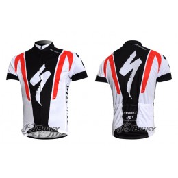 Specialized Pro Team S-Works Radtrikot Kurzarm Weiß Schwarz Rot