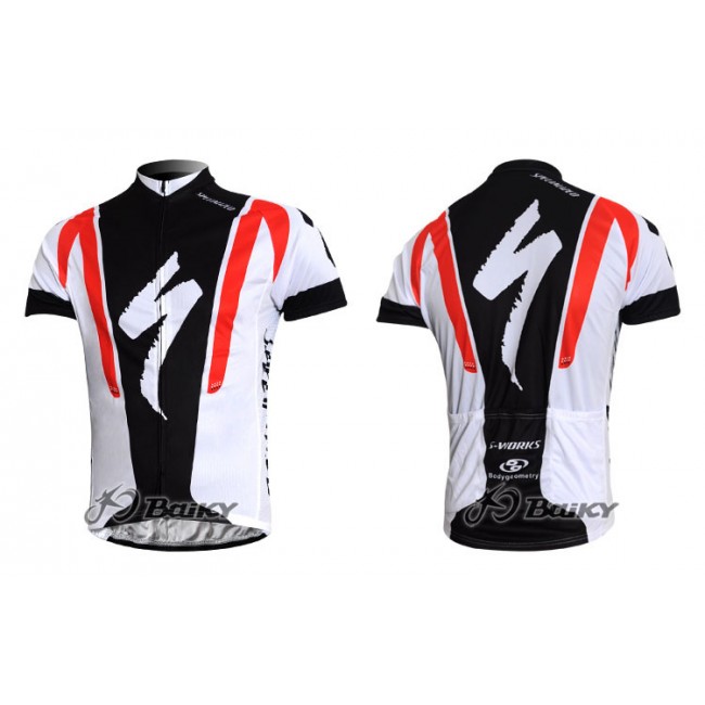 Specialized Pro Team S-Works Radtrikot Kurzarm Weiß Schwarz Rot Specialized Pro Team S-Works Radtrikot Kurzarm Weiß Schwarz Rot