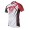 2014 Fox Bike Team Radtrikot Kurzarm Weiß Rot