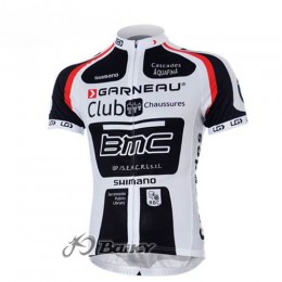BMC Garneau Team Radtrikot Kurzarm Weiß BMC Garneau Team Radtrikot Kurzarm Weiß