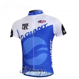 Giant Sram Pro Team Radtrikot Kurzarm Blau Weiß Giant Sram Pro Team Radtrikot Kurzarm Blau Weiß