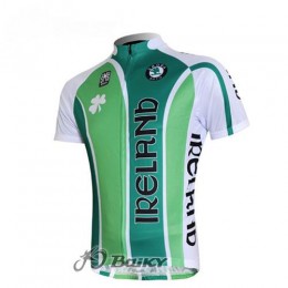 Irland Pro Team Radtrikot Kurzarm Grün Irland Pro Team Radtrikot Kurzarm Grün