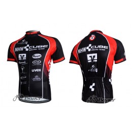 2012 MHW Cube Racing Team Radtrikot KurzarmRot Schwarz 2012 MHW Cube Racing Team Radtrikot KurzarmRot Schwarz